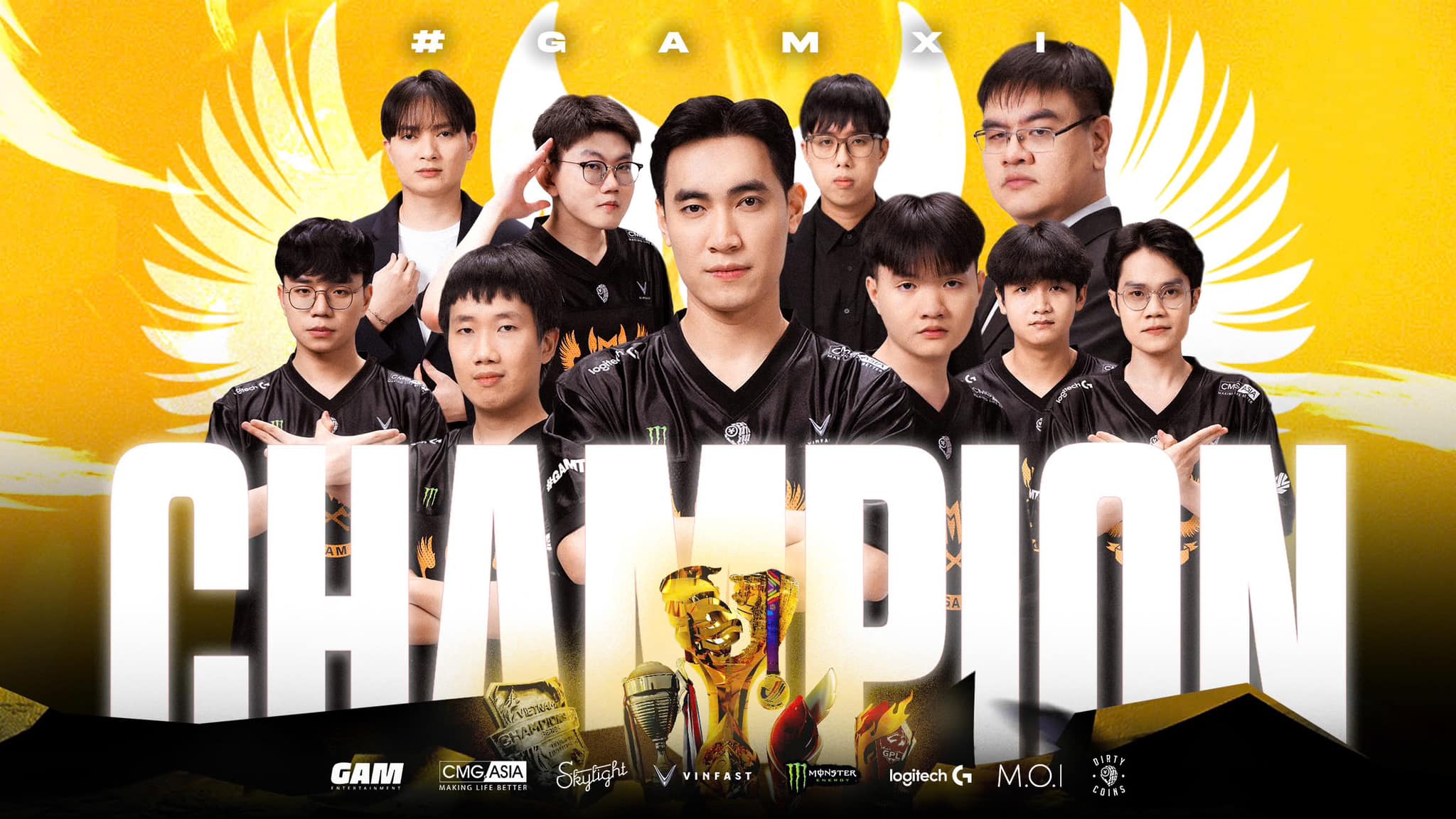 GAM Esports xuất sắc với 6 lần vô địch liên tiếp khu vực VCS