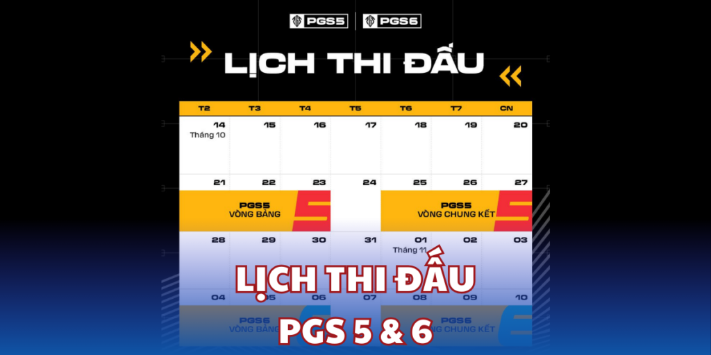 Lịch thi đấu PGS 5 & 6 | Tin mới nhất về PUBG Global Series