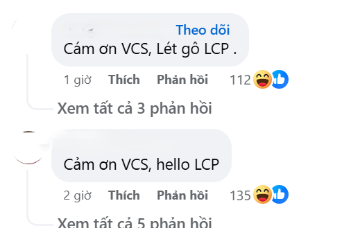 CĐM cho rằng đây có thể chỉ là một động thái nhằm thu hút sự chú ý hoặc một hành động ẩn ý cho việc chia tay VCS và bước đến LCP