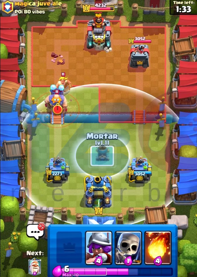 Clash Royale là một tựa game chiến thuật thời gian thực nổi tiếng, được phát triển và phát hành bởi Supercell