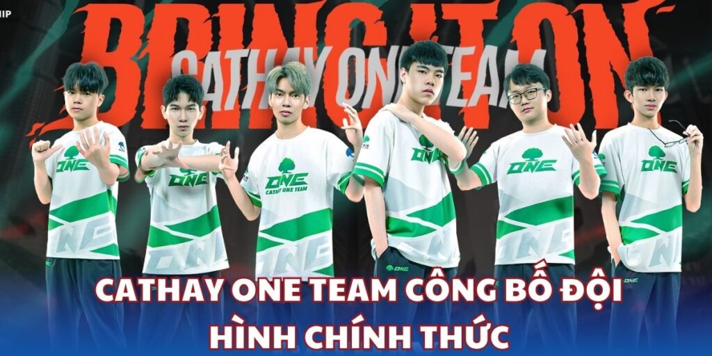  Cathay ONE Team công bố đội hình chính thức chuẩn bị cho AIC 2024