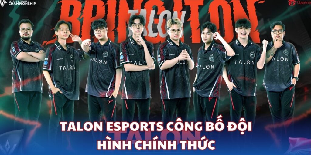 Talon Esports - Đương kim vô địch AIC 2023 công bố đội hình chính thức