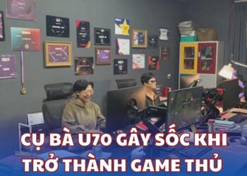 Cụ bà U70 gây sốc khi trở thành game thủ