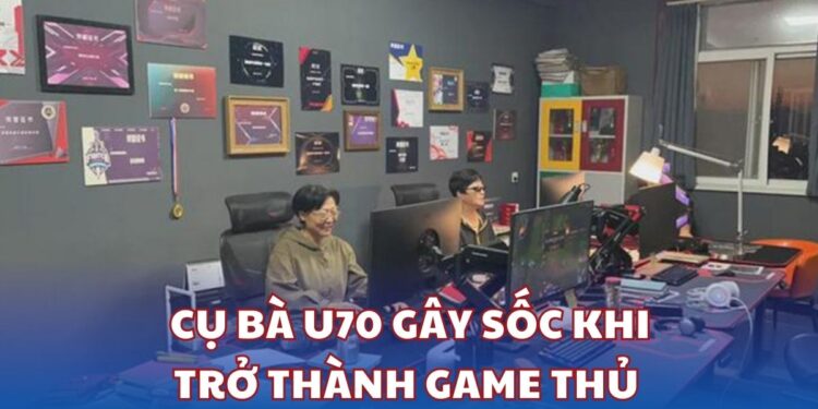 Cụ bà U70 gây sốc khi trở thành game thủ