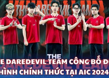 The Daredevil Team công bố đội hình chính thức tại AIC 2024