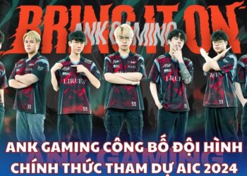 ANK Gaming công bố đội hình chính thức tham dự AIC 2024