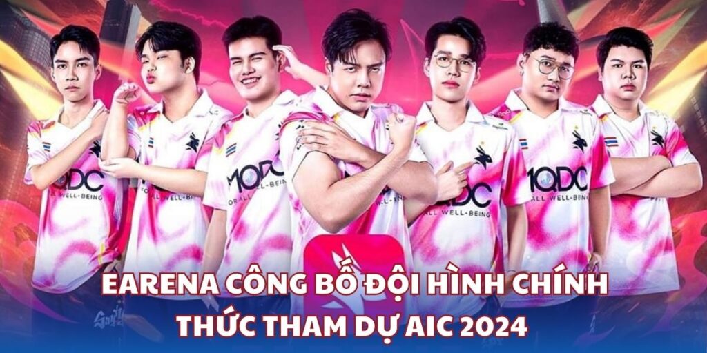 Đương kim vô địch RPL eArena công bố đội hình chính thức tham dự AIC 2024