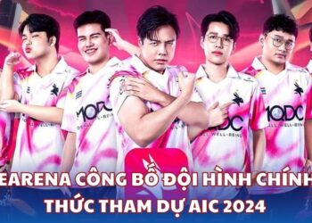 Đương kim vô địch RPL eArena công bố đội hình chính thức tham dự AIC 2024