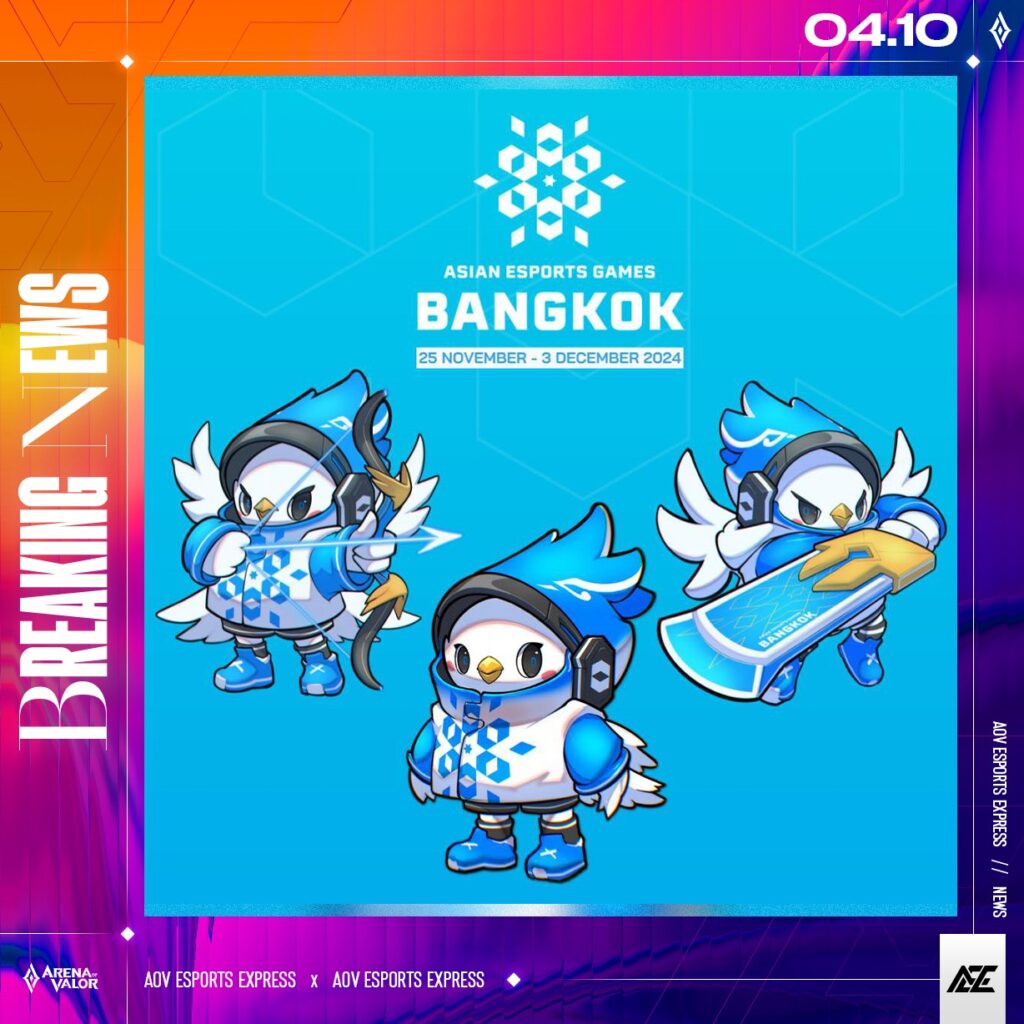 BOX GAMING đại diện Việt Nam tham dự Asian Esports Games Bangkok 2024 bộ môn Liên Quân Mobile (AOV)