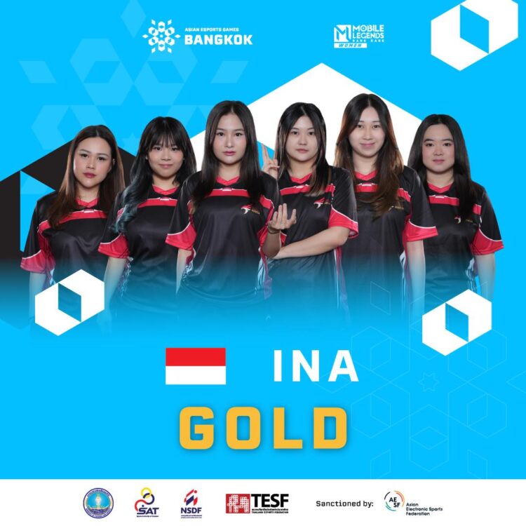 Đội MLBB Nữ Indonesia lên ngôi vô địch Asian Esports Games 2024