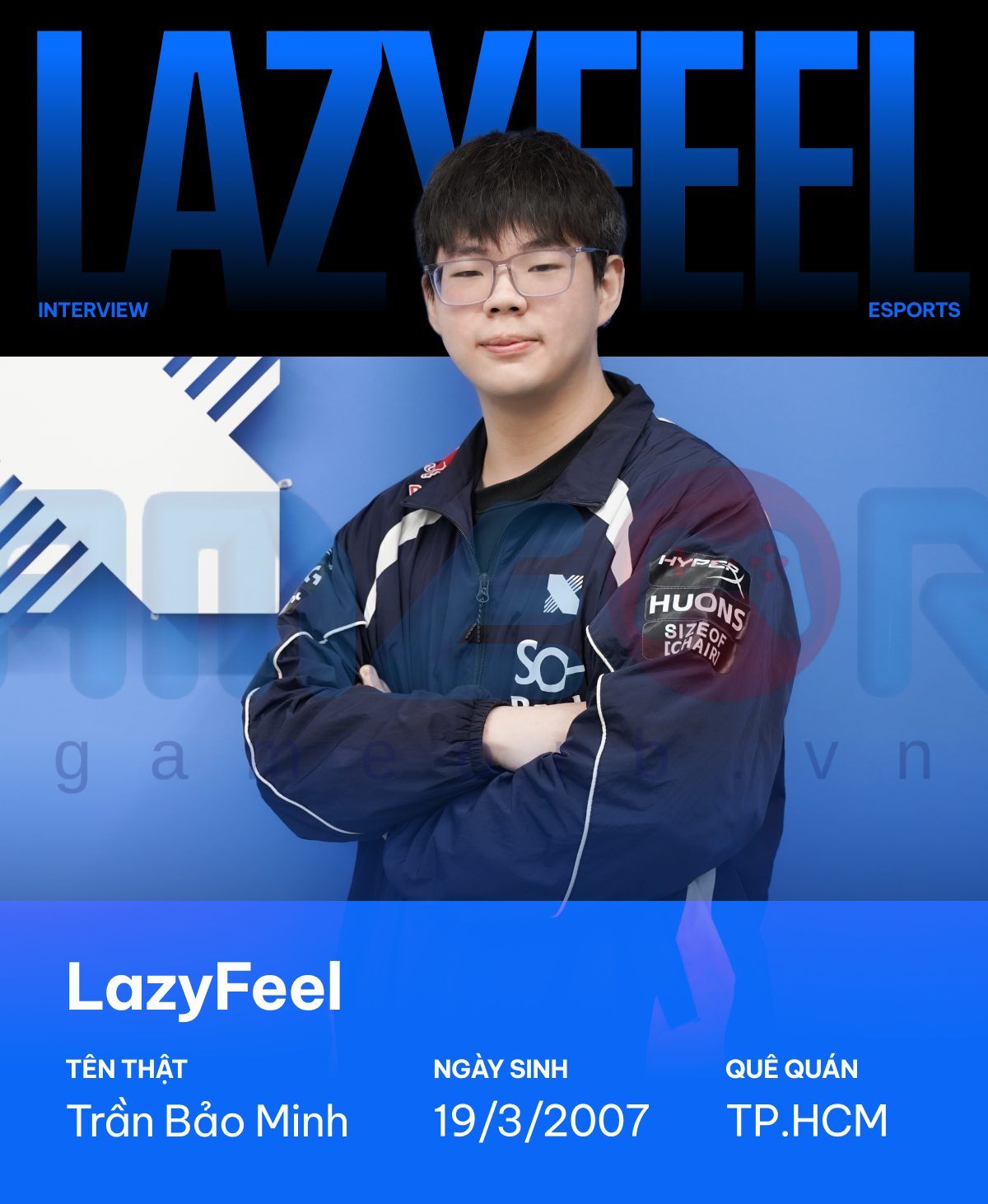 LazyFeel, sinh năm 2007, là một trong những tài năng sáng giá của Liên Minh Huyền Thoại (LMHT) Việt Nam