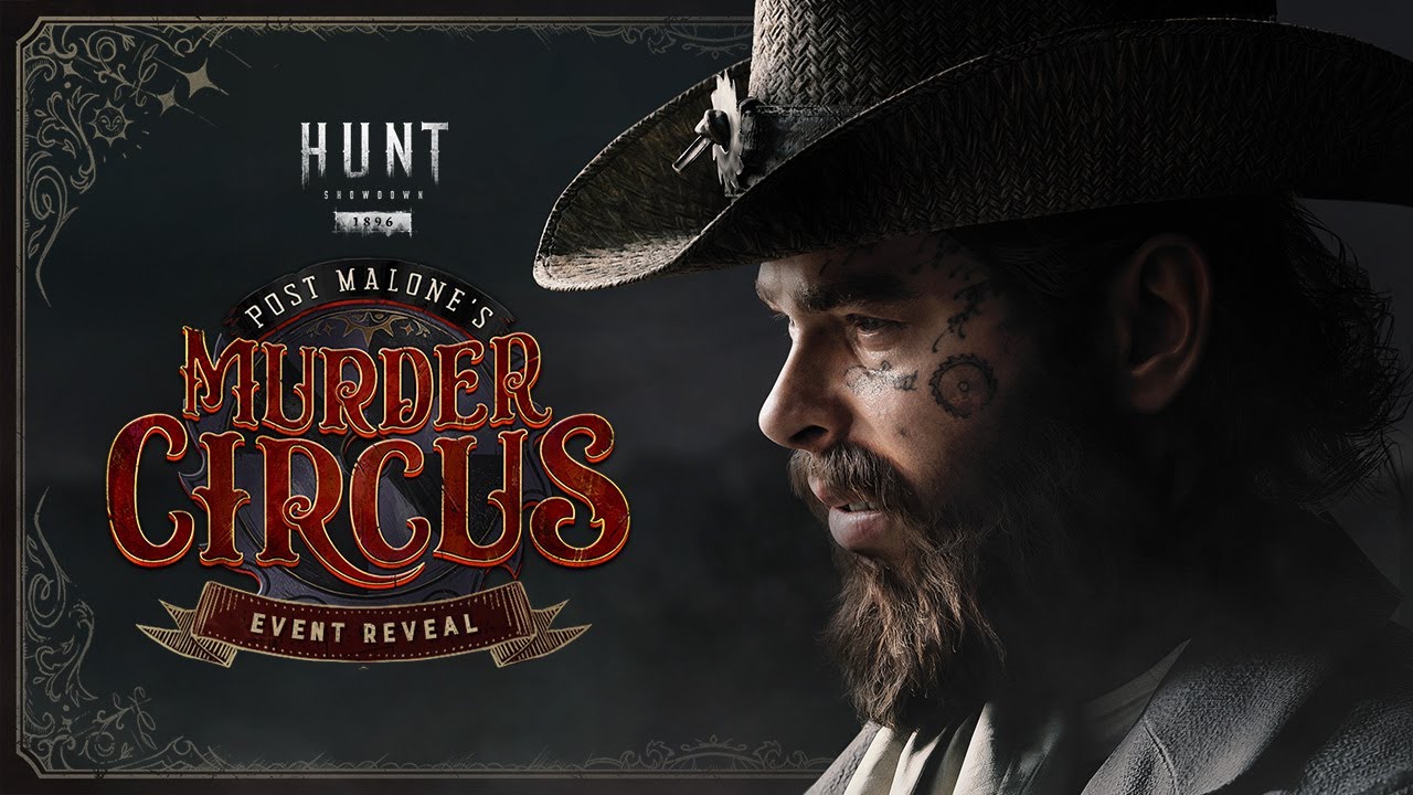 Sự kiện Hunt Showdown 1896 mới gây tranh cãi với sự xuất hiện của Post Malone