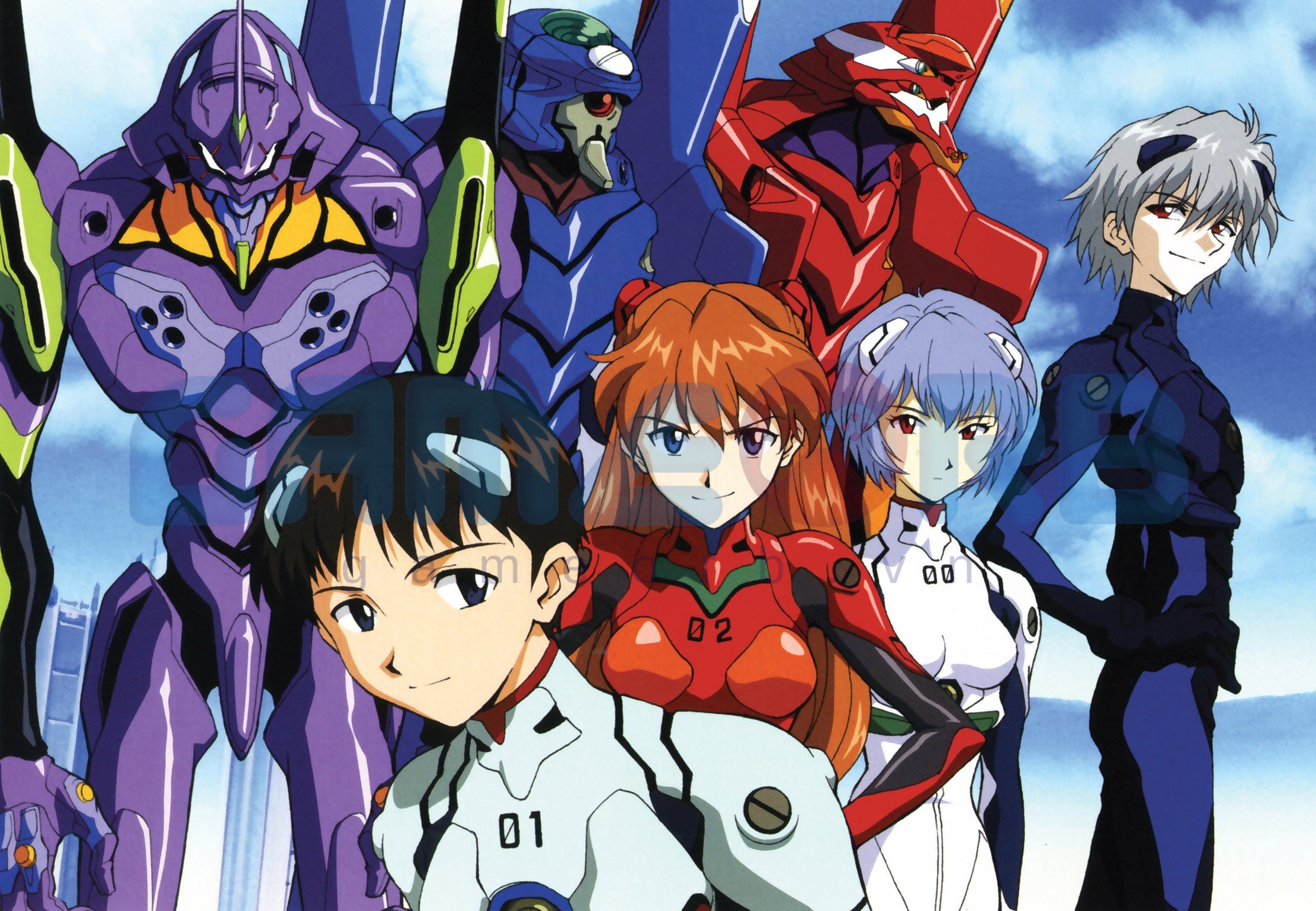 Neon Genesis Evangelion, một trong những anime nổi tiếng nhất của thập niên 90