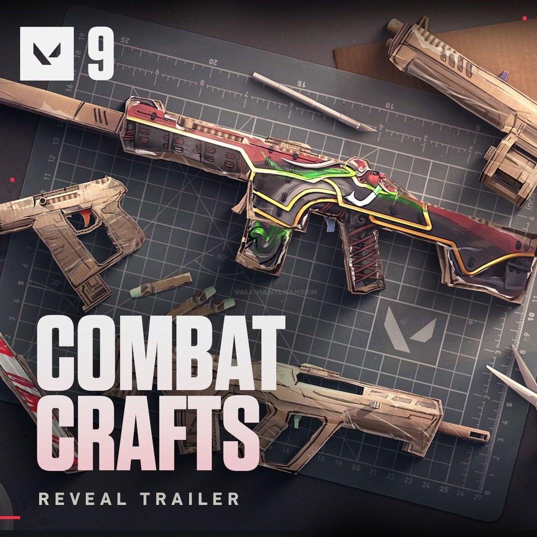 Các vũ khí xuất hiện trong bundle mới Combat Crafts