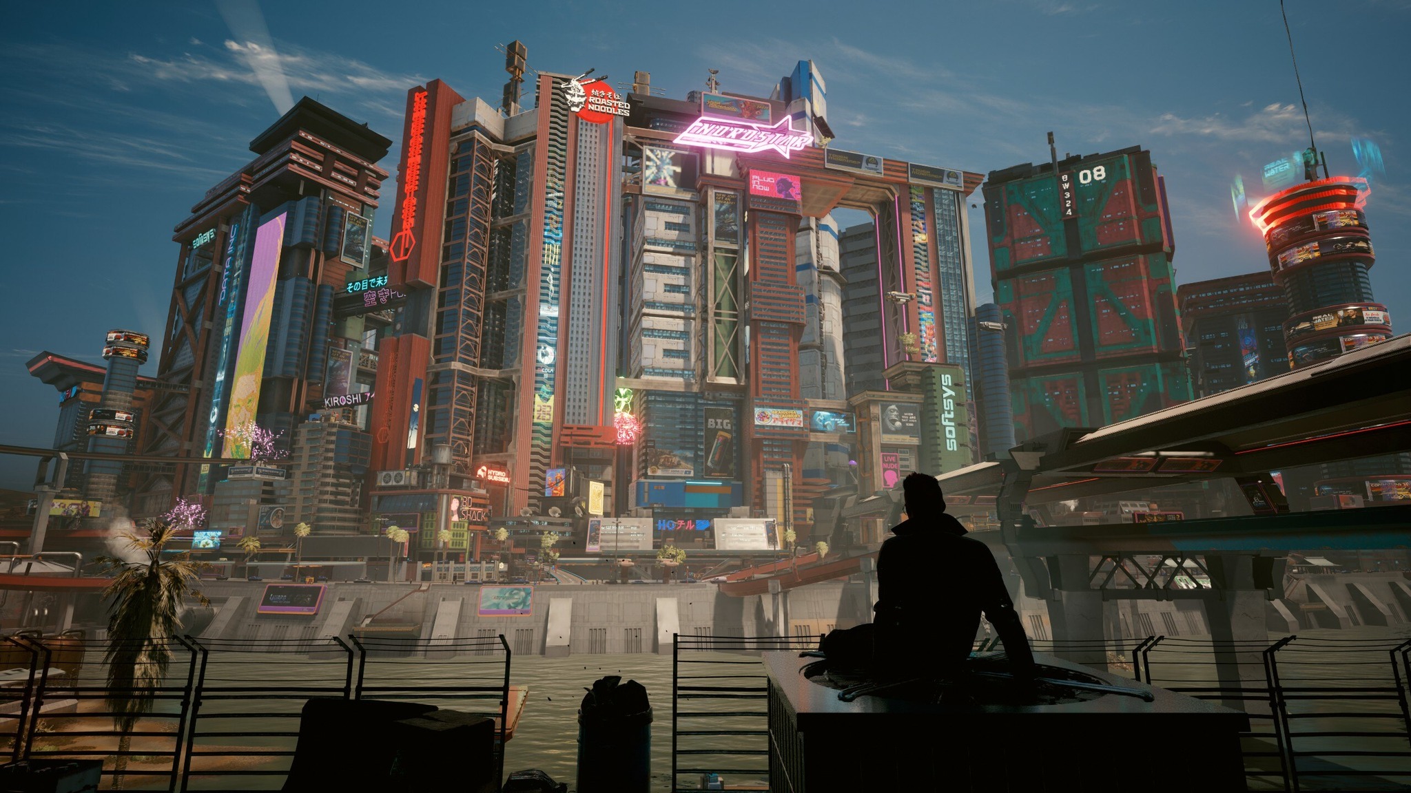 Night City trong Cyberpunk 2077 là một thành phố tương lai, chật chội, đầy màu sắc và tăm tối