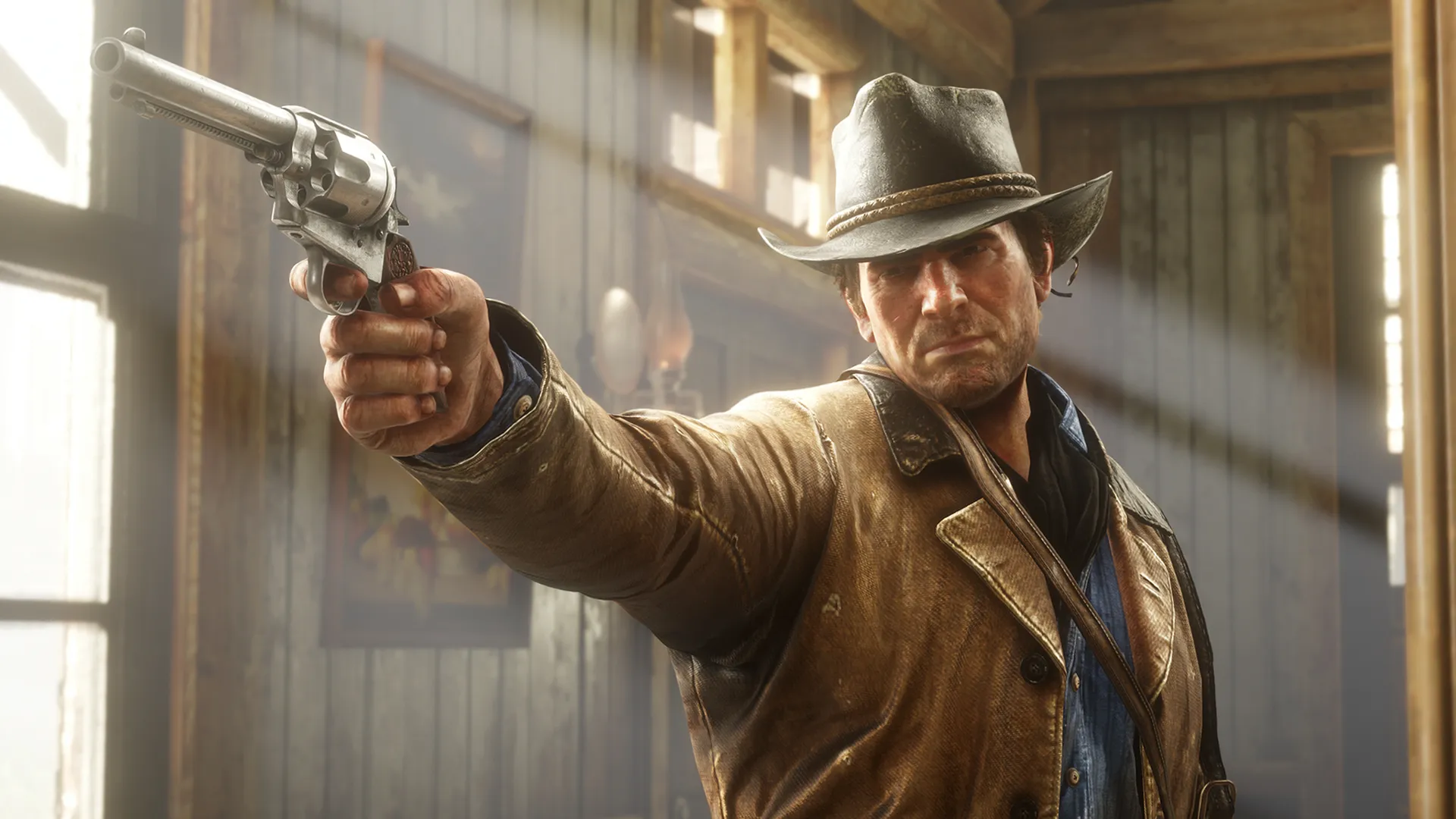 Lối chơi trong Red Dead Redemption 2 kết hợp giữa hành động, phiêu lưu và mô phỏng cuộc sống