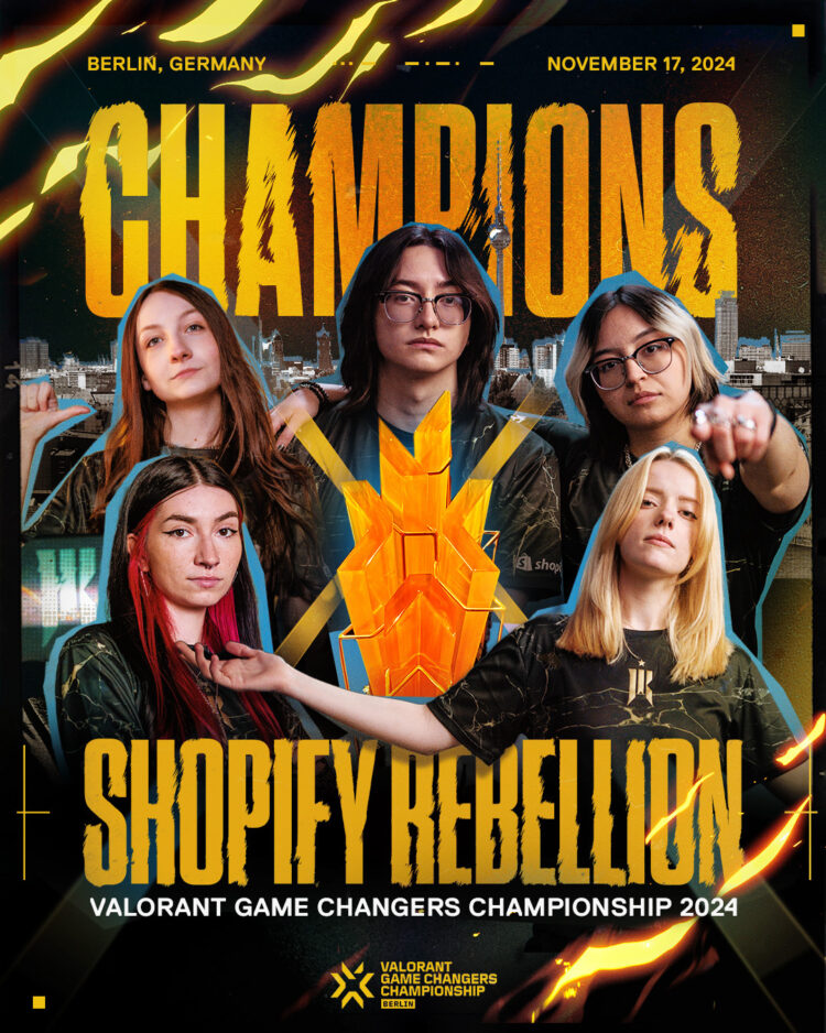 Valorant Game Changers Championship 2024 - Shopify Rebelion lên ngôi vô địch