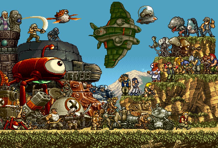 Metal Slug là một trong những series game bắn súng 2D hành động nổi tiếng nhất mọi thời đại