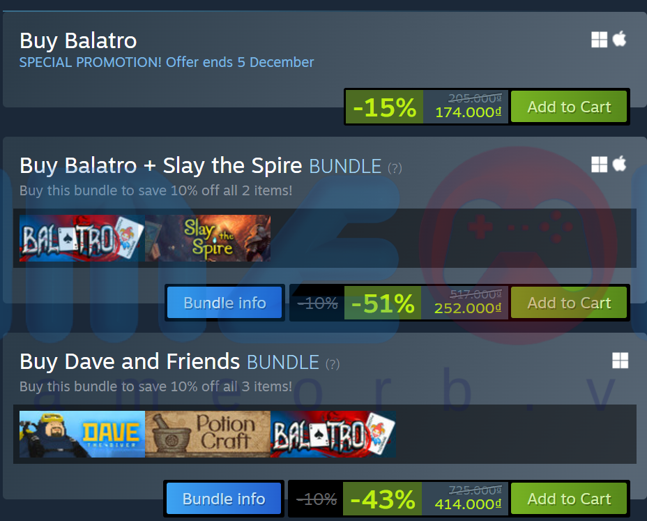 Hướng dẫn tải game Balatro trên Steam