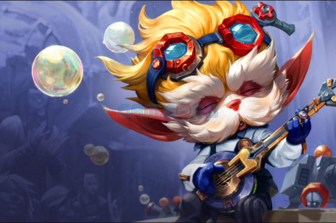 Heimerdinger Là một tướng 4 vàng với khả năng gây sát thương diện rộng mạnh mẽ