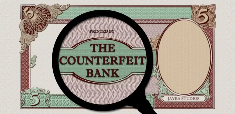 The Counterfeit Bank Simulator - Trải nghiệm làm giàu trong bối cảnh kinh tế đầy hỗn loạn