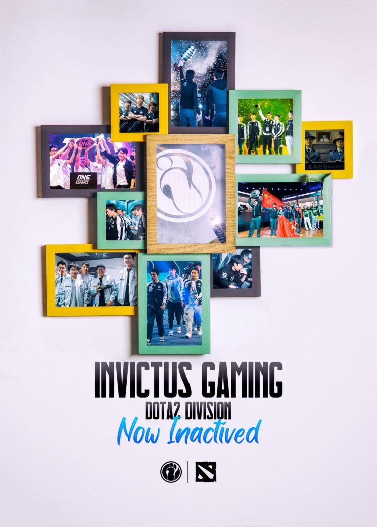 Invictus Gaming tạm dừng hoạt động đội tuyển Dota 2 sau 13 năm thi đấu