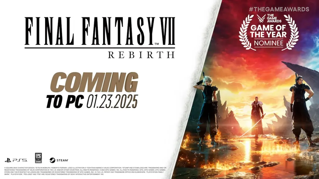 Square Enix từ bỏ độc quyền Final Fantasy, FF7 Rebirth chuẩn bị cập bến PC