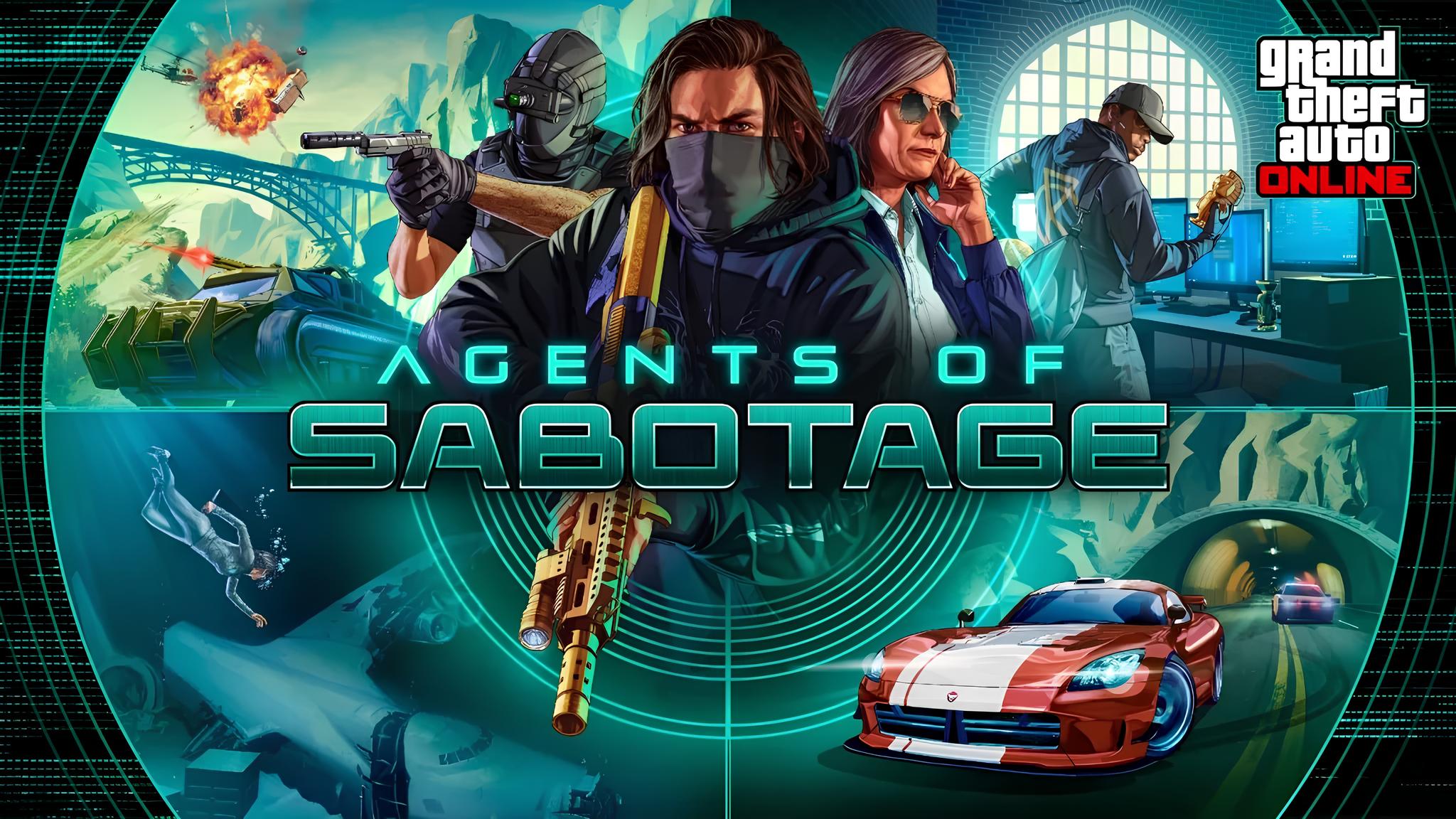 Bản cập  nhật lớn GTA Online: Agents of Sabotage