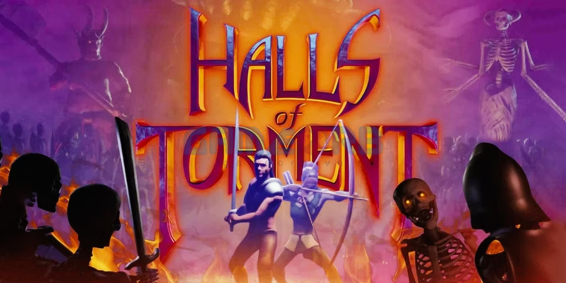 Halls of Torment là một tựa game sinh tồn pha trộn phong cách retro