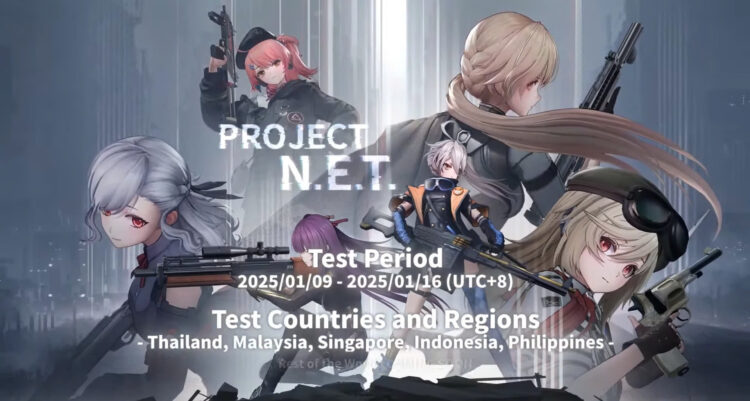 Project Net - Game bắn súng 3D góc nhìn thứ ba từ vũ trụ Girls' Frontline