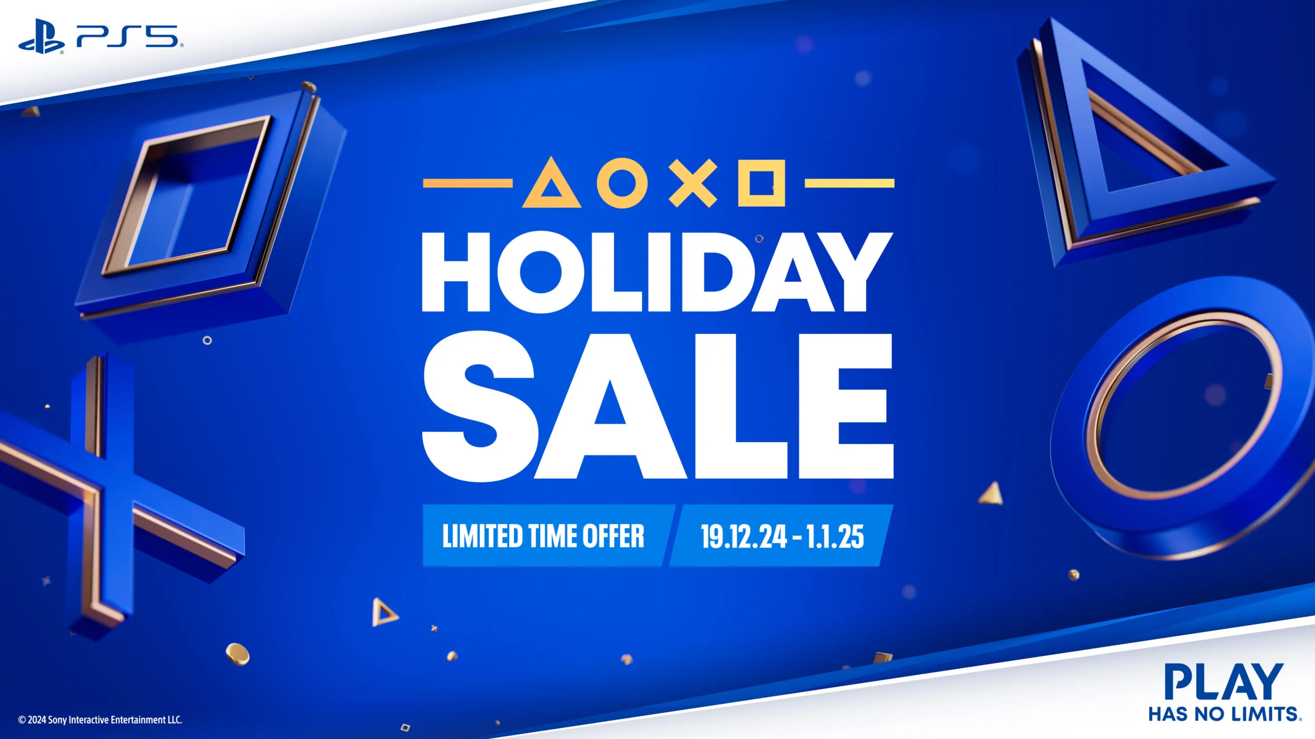 PlayStation Holiday Sale 2024 giảm giá hơn 4000 tựa game