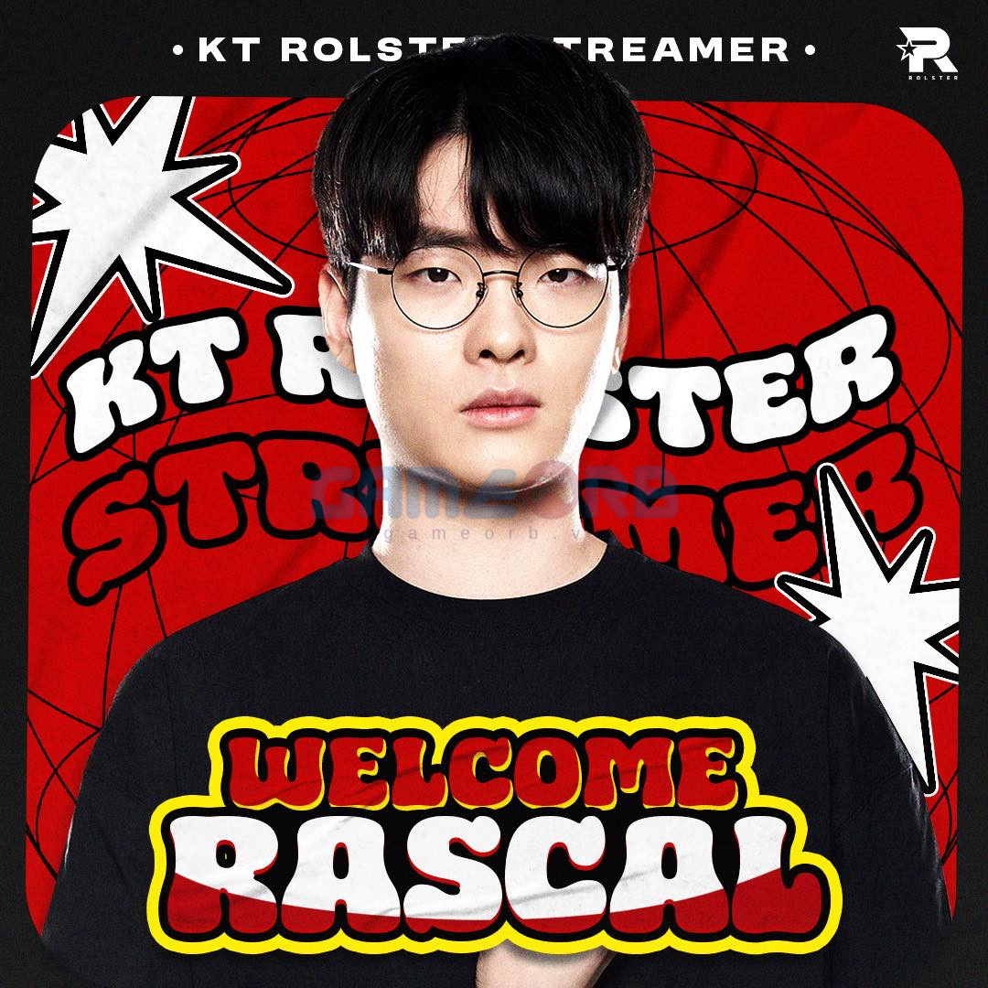 Rascal chính thức gia nhập kt Rolster với vai trò là 1 streamer