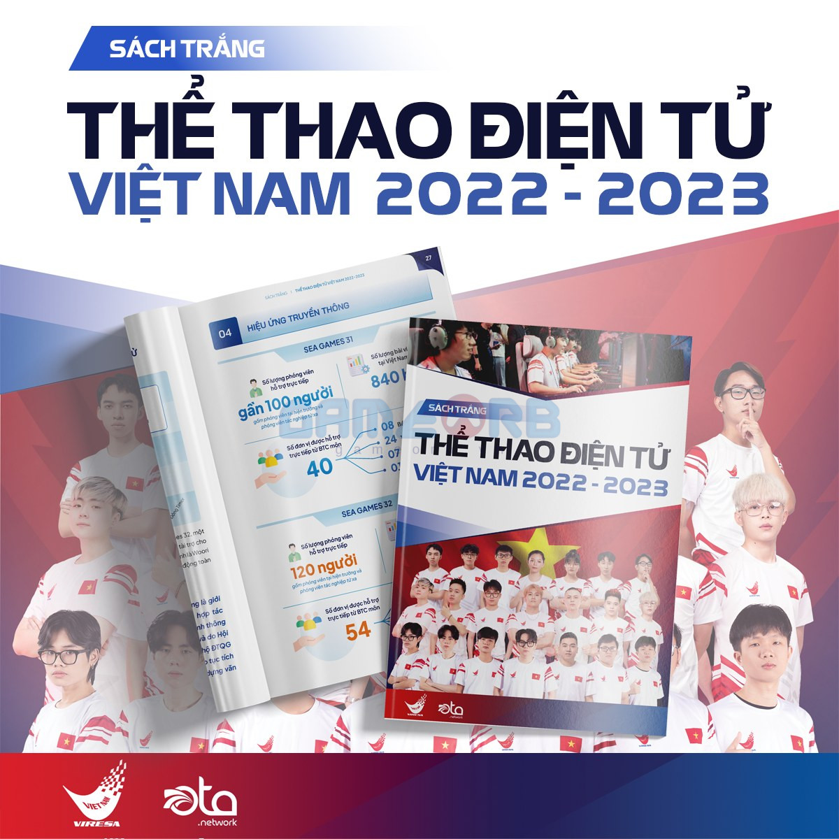 Viresa phối hợp cùng OTA Network phát hành Sách trắng Thể thao điện tử Việt Nam 2022-2023