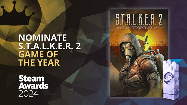 Stalker 2: Heart of Chernobyl được đề cử tại Steam Awards 2024 ở 3 hạng mục lớn