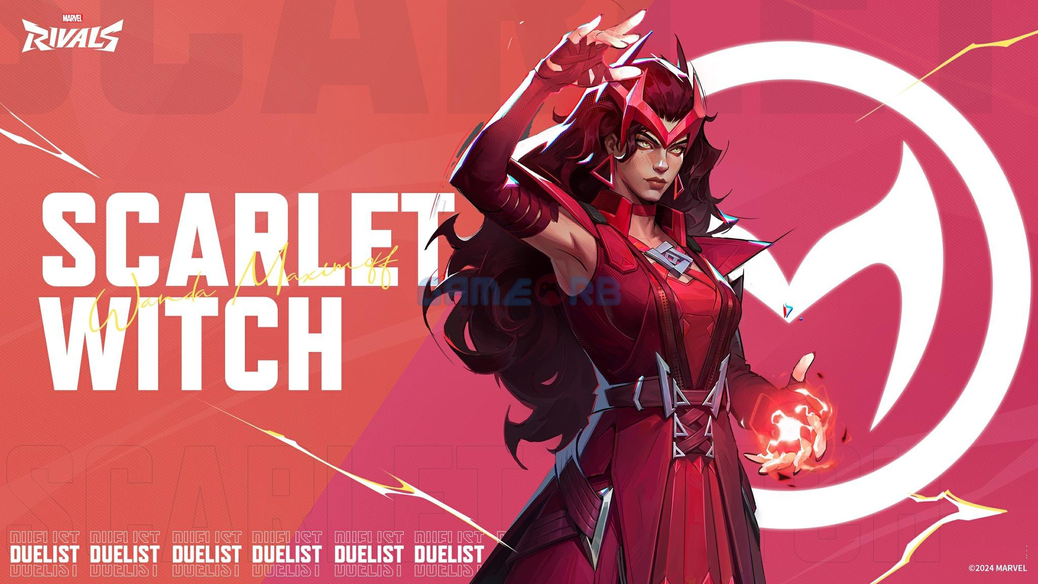 Bộ kỹ năng của Scarlet Witch tập trung vào việc tăng tính cơ động và khả năng tấn công mở màn mạnh mẽ