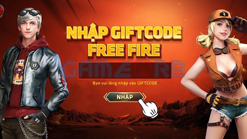 Bước 3: Giao diện nhập code sẽ hiển thị, bạn nhập chính xác mã code Free Fire mới nhất vào ô