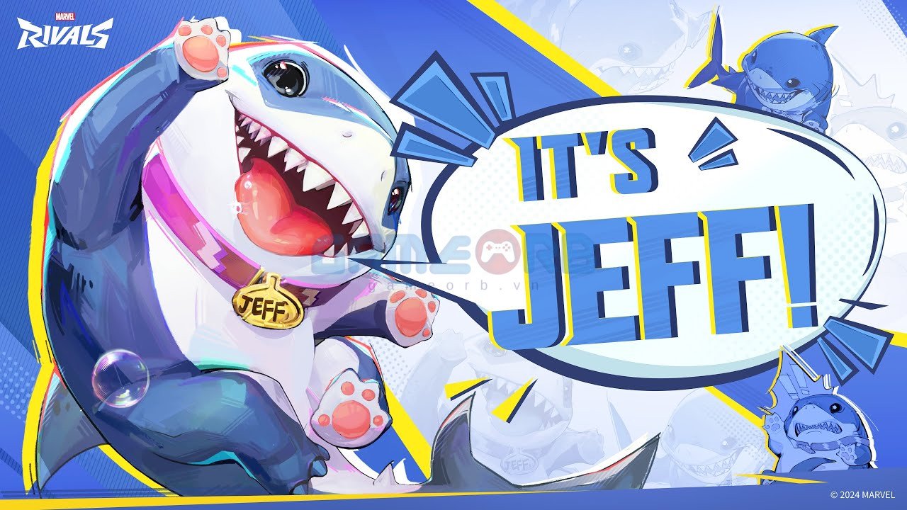 Jeff the Land Shark là nhân vật khó chịu bậc nhất trong Marvel Rivals