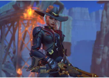 Skin súng Lead Rose cho Ashe trong Overwatch 2 sắp ra mắt