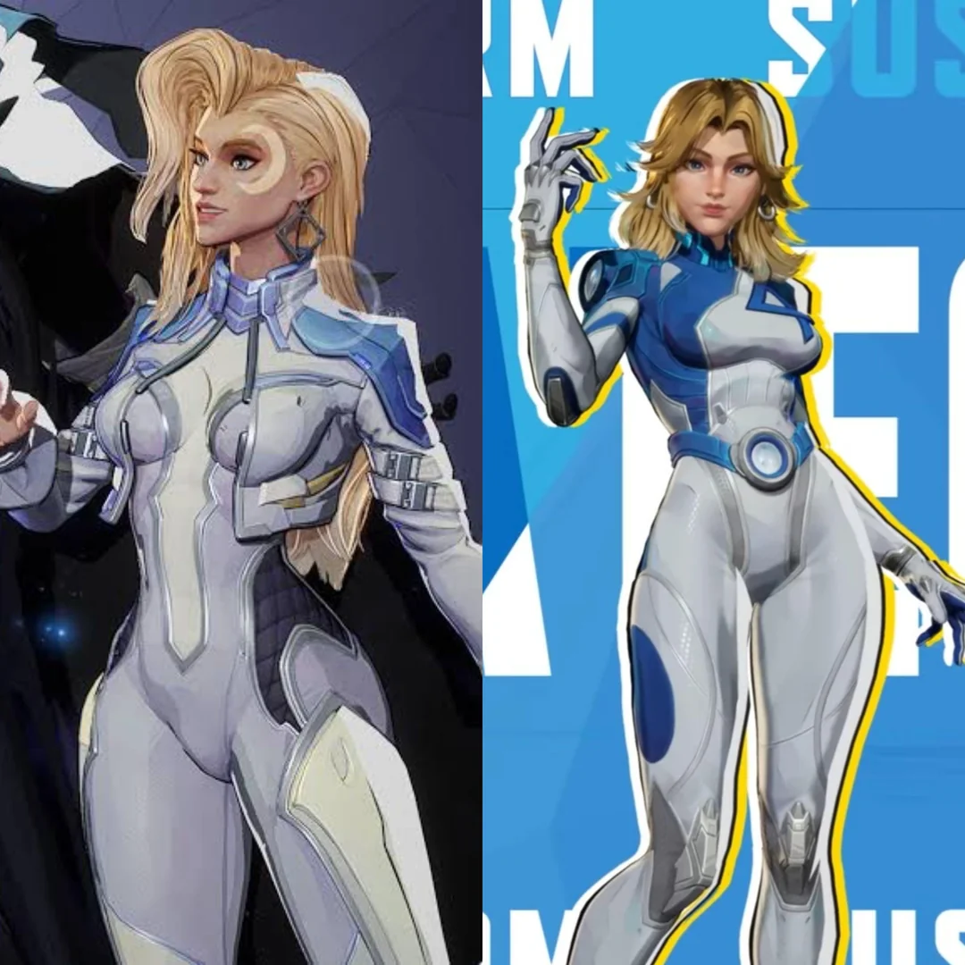 Cả Invisible Woman và Cloak & Dagger đều có bảng màu đen trắng và trang phục bó sát, dễ gây nhầm lẫn về mặt hình ảnh