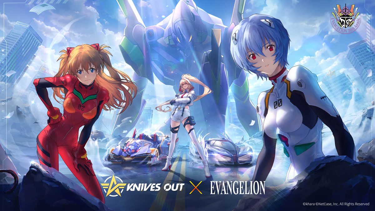 Knives Out hợp tác cùng Evangelion để kỷ niệm sự kiện 30 năm ra mắt bộ anime huyền thoại này