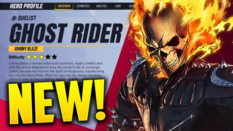 Ghost Rider chuẩn bị xuất hiện trong Marvel Rivals?