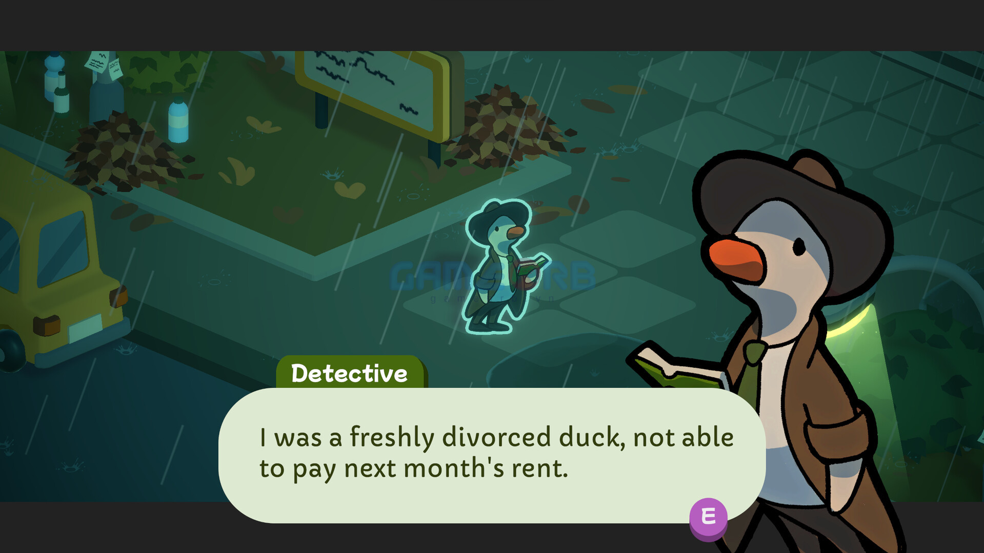 Duck Detective: The Secret Salami mang đến thế giới vui nhộn với phong cách minh họa bắt mắt