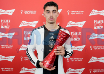 Havertz đã đại diện cho đội tuyển quốc gia tham gia hai kỳ UEFA Euro (2020 và 2024) và FIFA World Cup 2022