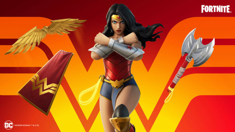 Fortnite tiếp tục gây bão với sự trở lại của Wonder Woman