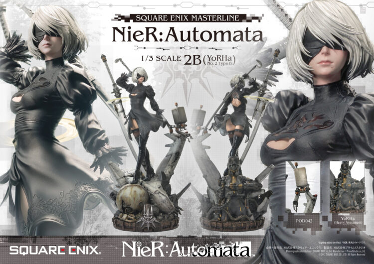 Square Enix thu lợi lớn từ mô hình nhân vật, mô hình 2B từ Nier: Automata có giá lên tới 66 triệu đồng