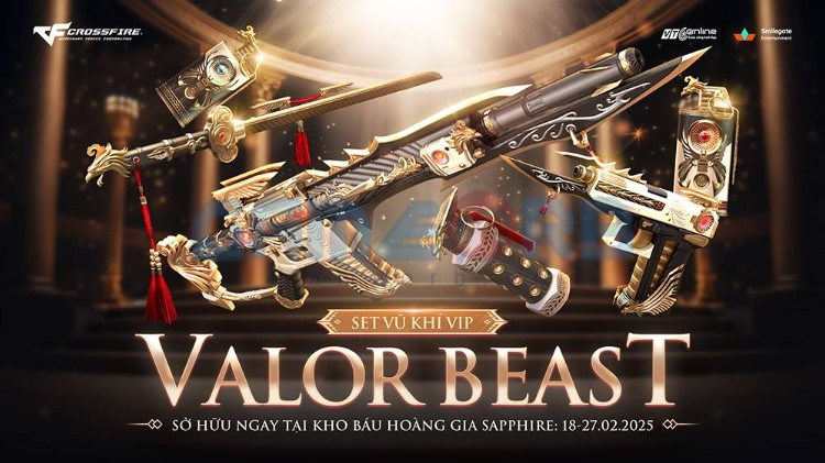 Hoạt động Kho Báu Hoàng Gia Sapphire sẽ được làm mới với chủ đề Valor Beast