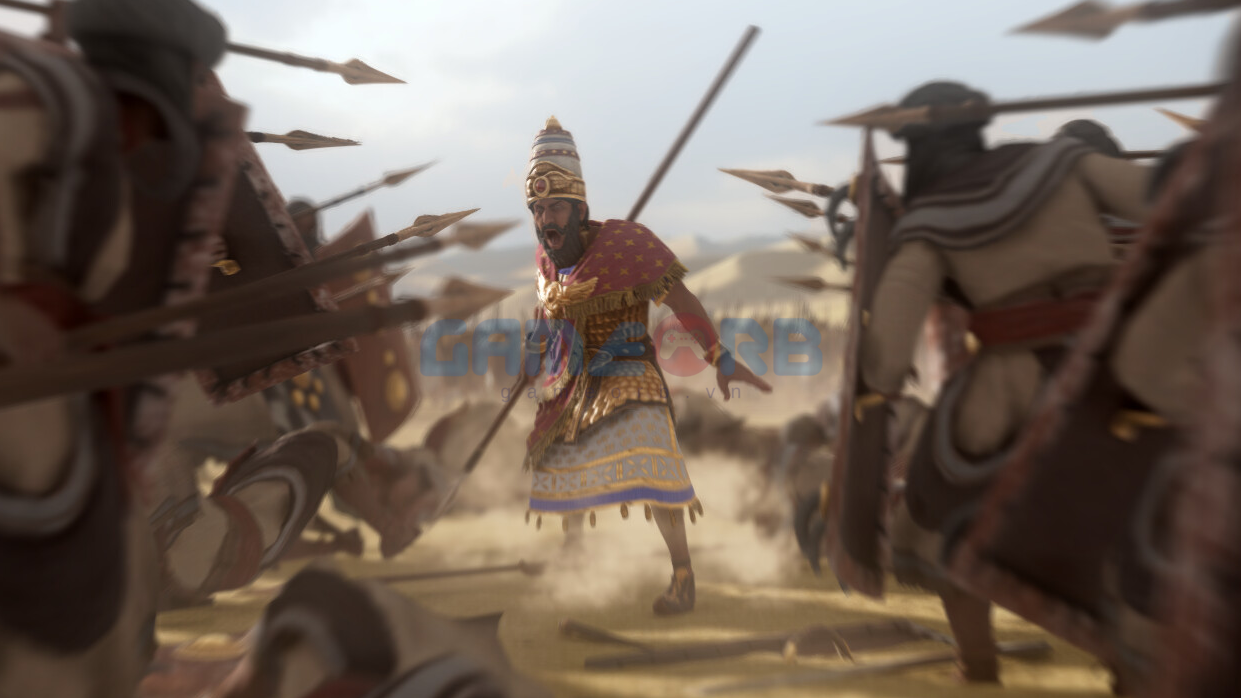 Total War: Pharaoh Dynasties lại mang đến lối chơi chiến thuật sâu sắc