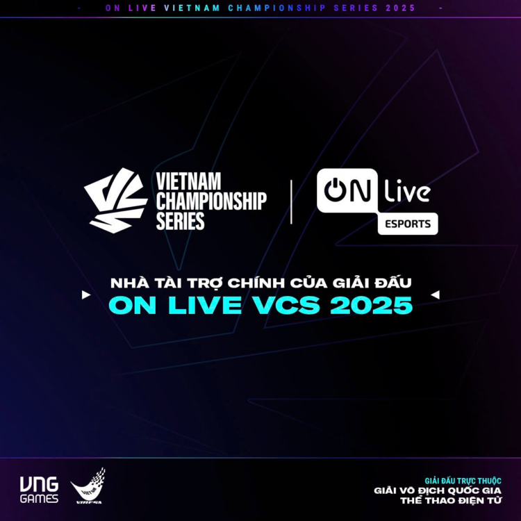 ON Live Esports – đơn vị trực thuộc VTVcab là nhà tài trợ chính