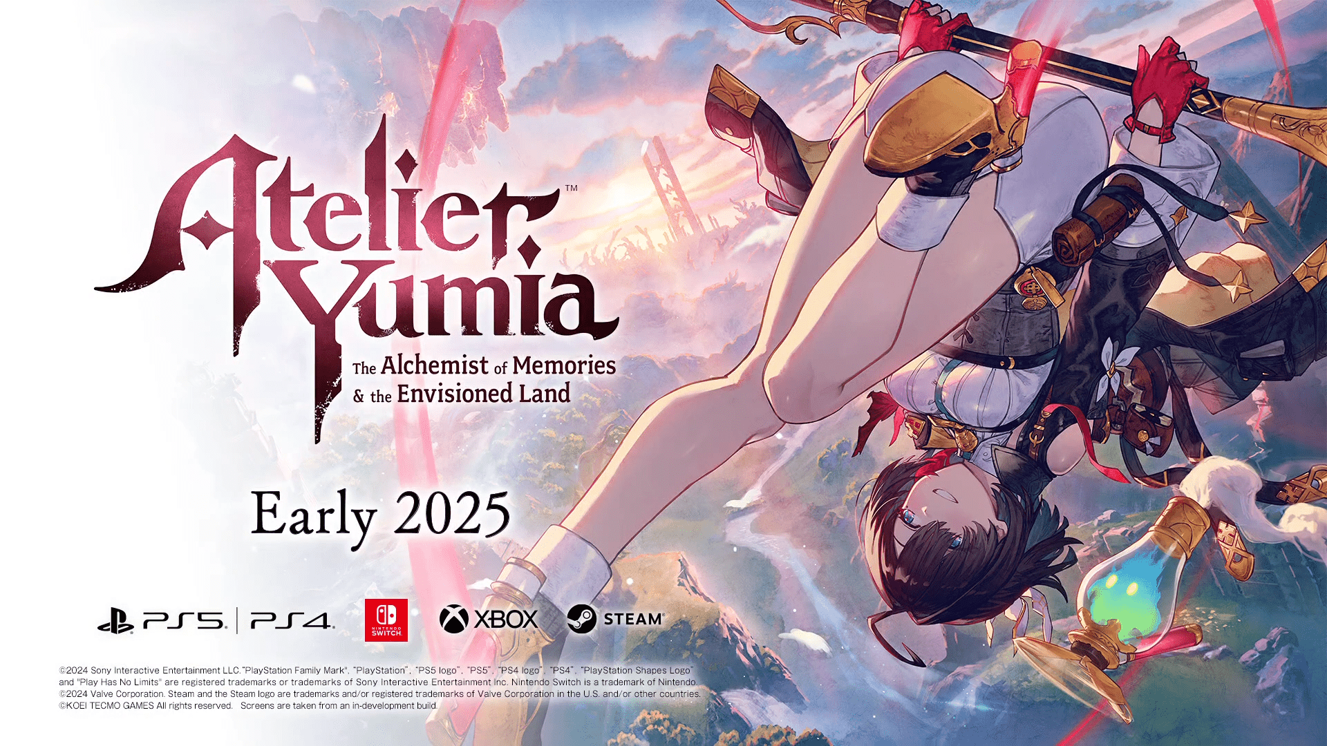 Atelier Yumia: The Alchemist of Memories & the Envisioned Land công bố trailer mở đầu