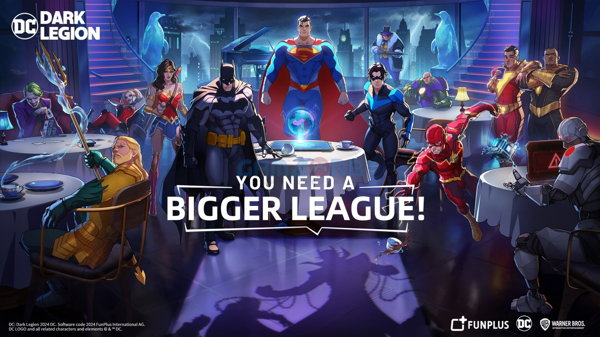 FunPlus công bố ngày ra mắt DC: Dark Legion, mở đăng ký trước trên iOS, Android và PC 